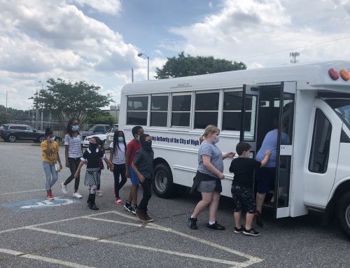 High Point Community Foundation’s Donor Underwrites Bus for the Children at High Point Housing Authority
