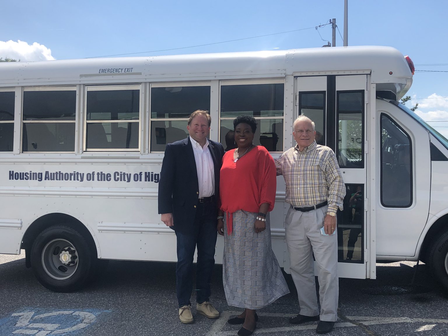 High Point Community Foundation’s Donor Underwrites Bus for the